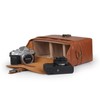 MegaGear MG1525 Leather Camera Messenger Bag for Mirrorless, Instant and