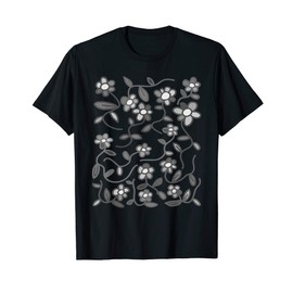Bohemian Street Style Fun Flowers Hipster Fashion Streetwear T-Shirt