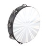 Tambourine Double Row 16 Pairs Metal Jingles Clear Sound Laser