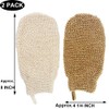 PPHAO - Bath Gloves for Shower - Organic Bath Mitts