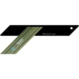 Vogel Germany Black Line 504903-2 Mitre Angle Aluminium Blade Aluminium Handle Measuring Range 250 mm Steel Blade 40 x 1 mm Aluminium Handle 40 x 12 mm
