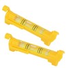 Mini Pocket High Precision Rope Bubble Level with Moulded Hooks,