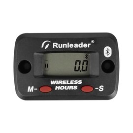 Runleader Digital Bluetooth Vibration Activated Hour Meter,Maintenance Reminders,Battery Replaceable for Lawn Mower Tractor Generator Compressor Chainsaw etc.