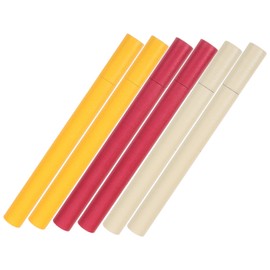 NOLITOY 6pcs Paper Incense Tube Holder Set Multi-Functional Storage Canister for Incense Sticks Portable and Sturdy Container for Home Office Meditation and Spa