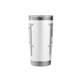 Bell 407 Helicopter Pilot American Flag Travel Mug Stainless Steel Insulated Tumbler