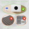 Surplex Digital Gas Boiler Thermostat, Programmable Digital Thermostat for Home