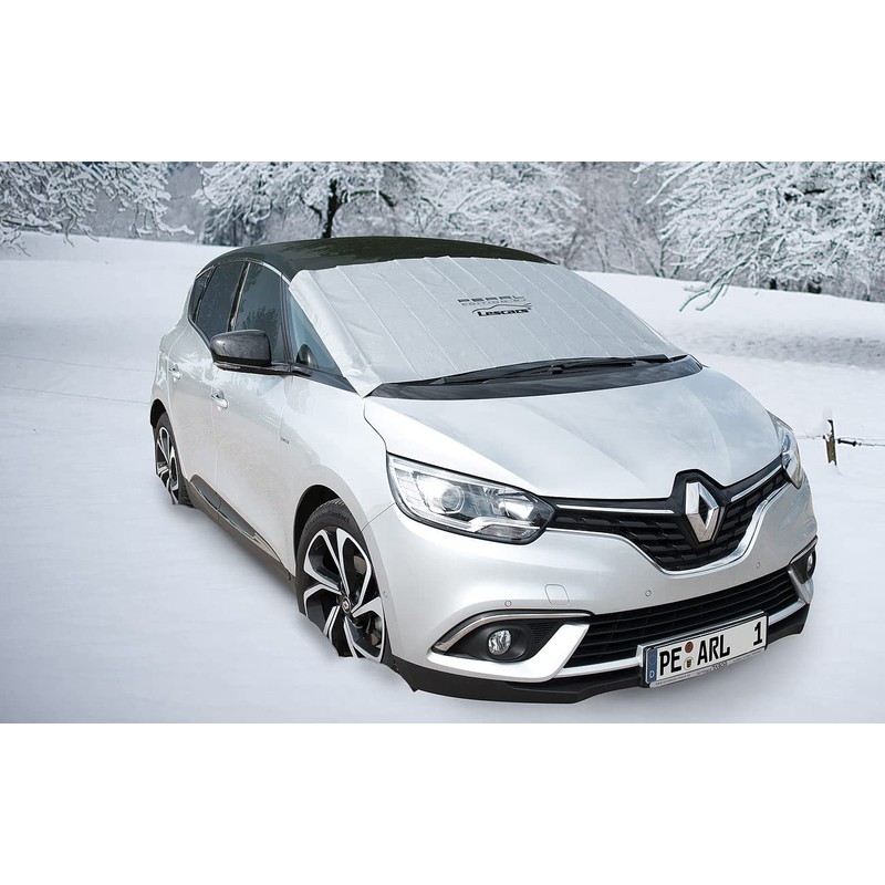 Lescars Set of 2 2 in 1 Universal Windscreen Covers