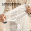 3 Pack No Pump Vacuum Storage Bags, Press and Seal