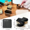 YKSPLUSK 18 Pieces Leather Cutting Dies Kit, Leather Corner Edge