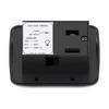 Leisure LED Contemporary On-Off Toggle with Large High Side Dimmer