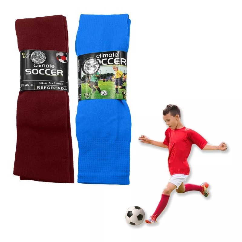 Racotex 2 Pares De Medias Calcetas De Fútbol Niños De