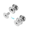 sourcing map 4/5/6/7/8mm Ball Head Stud Rivets Screw Back, 50Pack