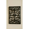 Delightful rectangular decorative cast iron trivet - ideal to protect