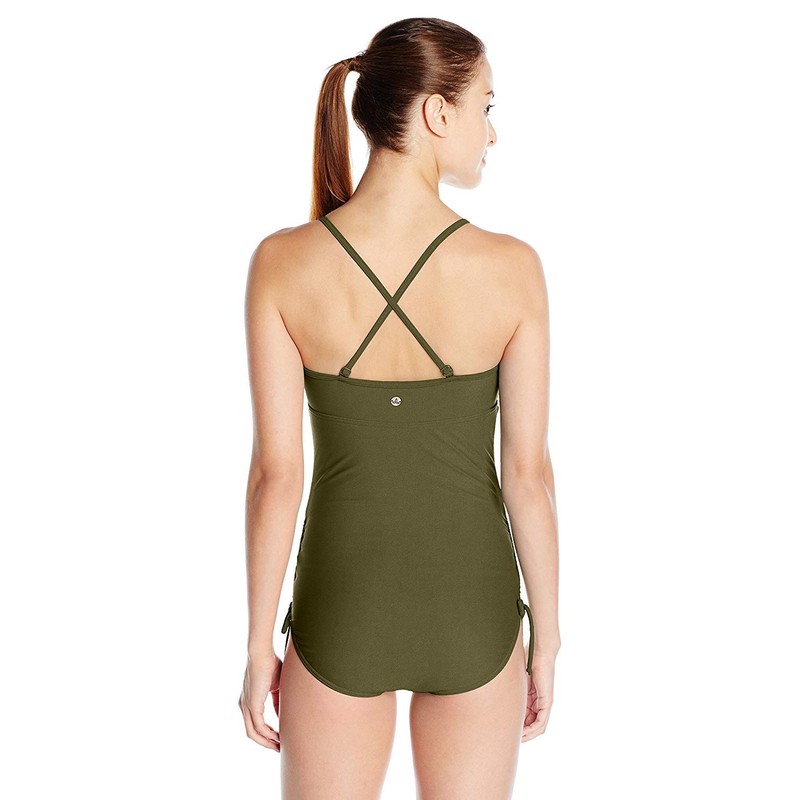 prAna Moorea - Vestido de Mujer (Talla XL), Color Verde