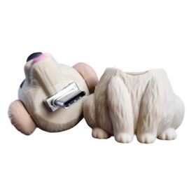 Ulticool Dog USB Stick Type C 128GB for Smartphone or Laptop - Original for Women, Men, Girlfriend, Teenage Girls or Boys - Beige