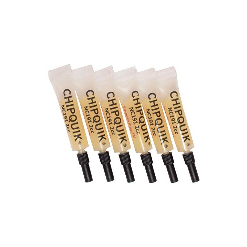 CHIP QUIK NC191 Smooth Flow Tack Flux No-Clean (10cc Syringe)