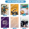 Yexiya 15 Pcs Comic Book Sleeves 7.6 x 10.7 Inch