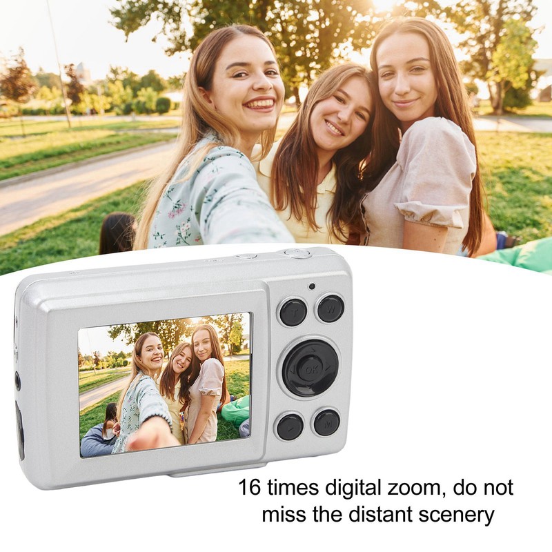 2.4 In Portable Camera 16X Digital Zoom 1080P 16MP Auto