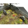 1/35 Scale Tomb stones 4 assorted Grave markers