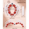 ONUEMP Leg Massager Roller Lymphatic Drainage Cellulite Fascia Massage