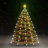 vidaXL Christmas Tree Light Net with 180 LEDs Fairy Lights