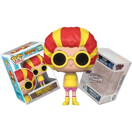 Funko Bob's Burgers - Band Tina (with Afro and Sungalsses) + Pop Protector: Pop! TV Animation Vinyl Figure (Gift Set Bundled with ToyBop Brand Box Protector Collector Case)