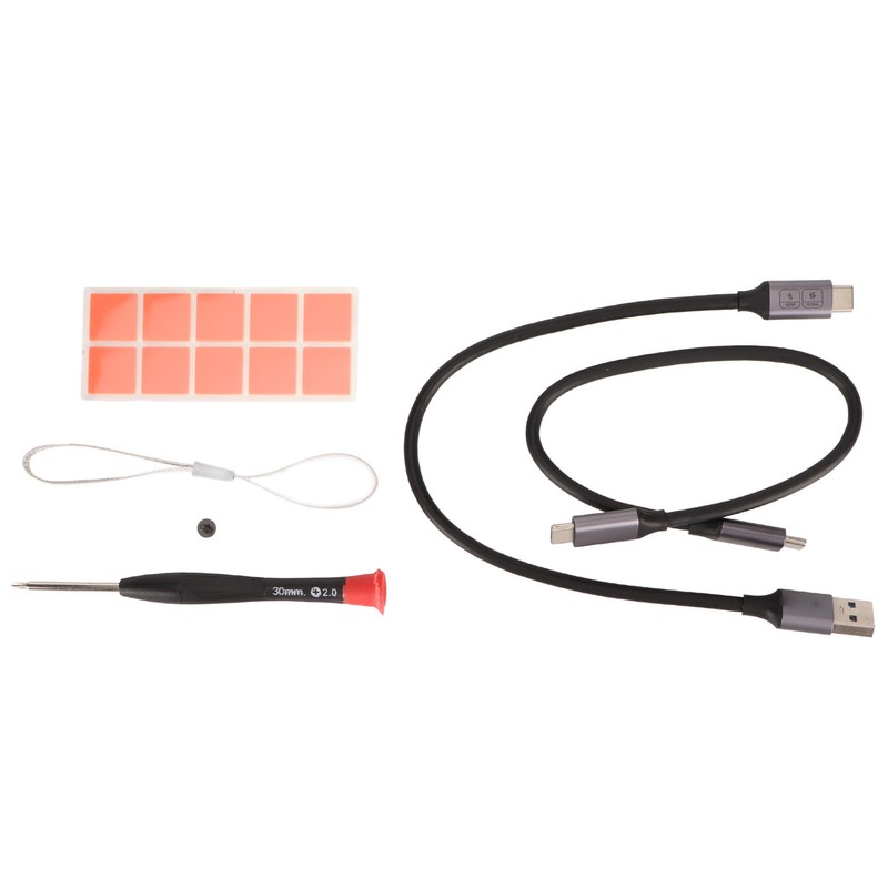 M.2 NVME SSD Enclosure USB 3.1 10Gbps Supports 2TB Plug