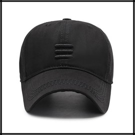 White Fang CA901 English Letter Logo Cap, Hat, Outdoors, Climbing, Walking, Fishing, Women's, Men's, Black