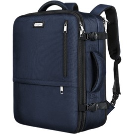 Mogplof Carry On Travel Backpack, Large Flight Approved Traveling Backpack Women Men, 40L Anti Theft TSA Friendly Expandable Luggage Backpack, Weekender Suitcase Backpack Fit for 17 17.3 Inch Laptop