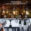 1-Pack 150 ft Outdoor String Lights for Outside with Remote