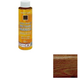 Nippe Wood Love Water-Based Urethane Varnish, Walnut, 4.2 fl oz (125 ml)