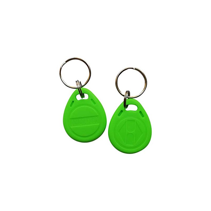 125khz RFID Key fob Green Color Waterproof for Door Entry