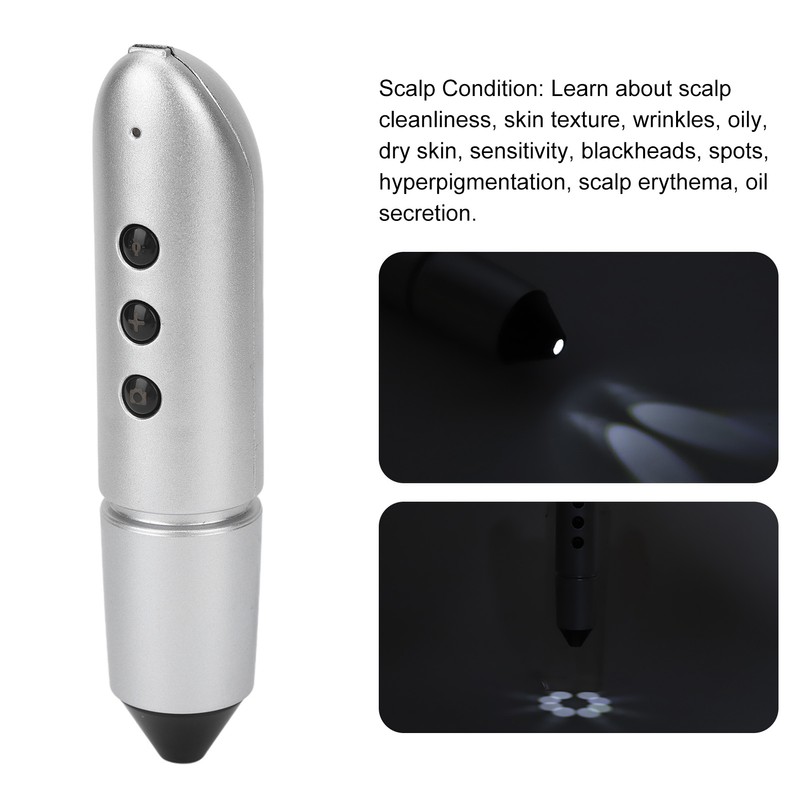 Skin Hair Detector 1MP Camera Wireless WIFI Mobile Phone Oil