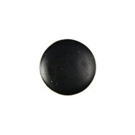 Romak 91706 Press Fit Screw Cap Cover Pack of 200 Pieces, Black, Thread Diameter 8G