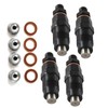 Bulubiu 4PCS Fuel Diesel Injector 131406490 Fit for Perkins Engine