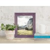 The Rusty Roof-Distressed Cimarron Purple-Solid Wood Picture Frame-16x24