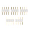 Joint Lighting 5 Pack 4PIN Male Male Connector 10mm Wide