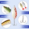 AOOTOOSPORT Fishing Advent Calendar 2024 Fishing Lure Christmas Gifts for