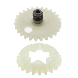 The Lord of the Tools Oil Pump Worm Gear and Spur Gear Kit, Compatible with Stihl 028 038 MS380 MS381 Chainsaws Replace 1119 640 7100 and 1119 642 1501