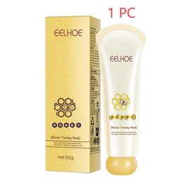EELHOE Honey Mask,Honey Tearing Mask Peel,Blackhead Remover Mask,Deep Cleansing and Remove Dead Skin, Blackhead Control & Shrink Pores - Size: 1 PC