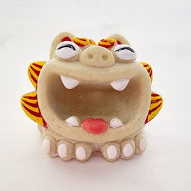 Kubakasaya Shisa Figurine, Okinawa Souvenir, Entrance, Yugafu Shishi Shisa, Good Luck, Feng Shui, Good Luck, Good Luck, Lucky Charm, Ryukyu