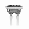 HOROW Chrome Toilet Flush Button, Standard Size Toilet Tank Button