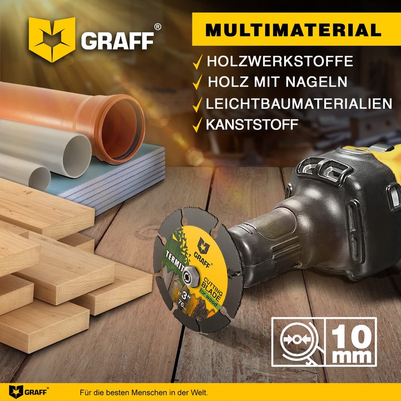 Cutting Disc Wood 76 mm Carbide Multi Wheel Cutting Disc