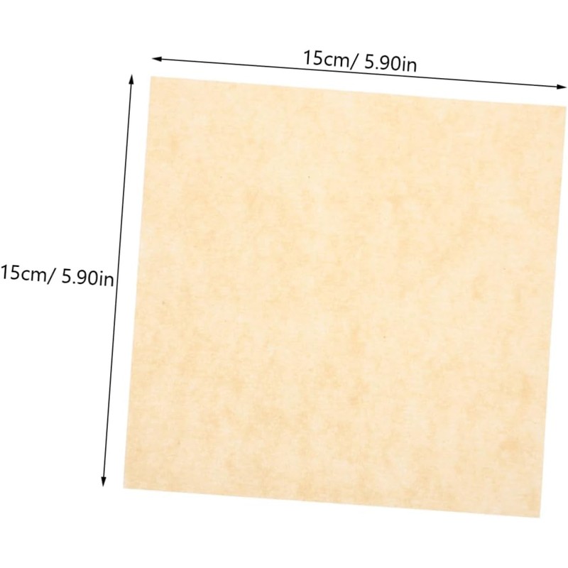 100PCS Parchment Paper Sheets - Unbleached Nonstick Baking Paper -