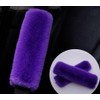 RHINORO Artificial Fur Safty Belt Seatbelt Cover, Furry Soft, Plush