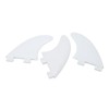 3PCS Surfboard Fin Replacement PVC Paddle Board Fin Surfboard Accessory