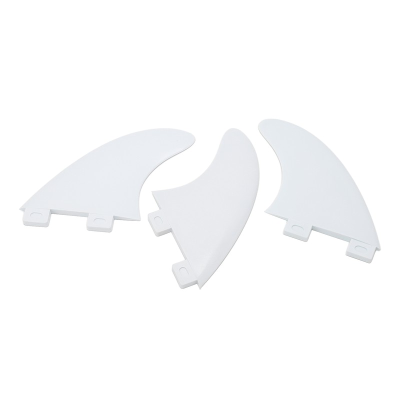 3PCS Surfboard Fin Replacement PVC Paddle Board Fin Surfboard Accessory