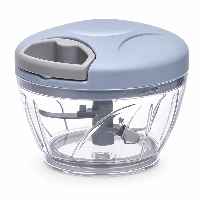 500 ml Manual Food Chopper for Kitchen Prep – Stainless