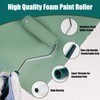 YiBaiBrush Foam Paint Rollers, 20 Pack 4 Inch Paint Rollers,