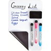 HOMOH Magnetic Sheet for Refrigerator, 2 Magnetic Whiteboards, Office Use,